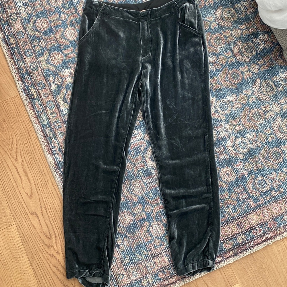 Free People Velvet Trousers